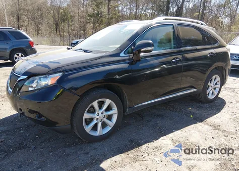 2010 Lexus Rx 350 z USA, uszkodzony, nr VIN 2T2ZK1BA5AC004450